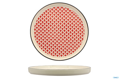 Mosaik-Piatto Nordic Cm.27 Red Rh43880-27-J63B