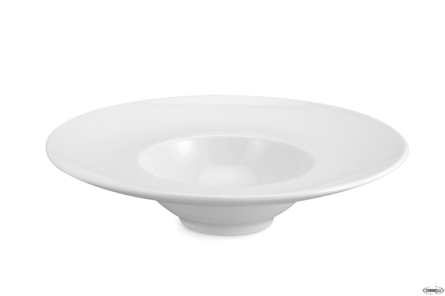Napoli Pasta Bowl Bowl Bianco Porcellana Cm.24