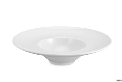 Napoli Pasta Bowl Bowl Bianco Porcellana Cm.24