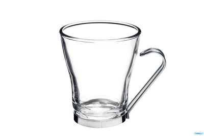 Oslo Cappuccio-Confezione 3 Bicchiere M Inox Cl 22