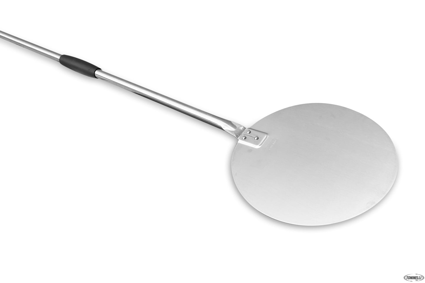 Amica - Palettino Pizza Inox Tondo Cm 23 Manico Cm 150 R23