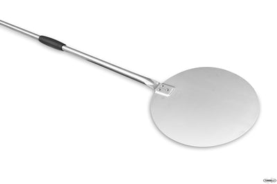 Amica - Palettino Pizza Inox Tondo Cm 23 Manico Cm 150 R23