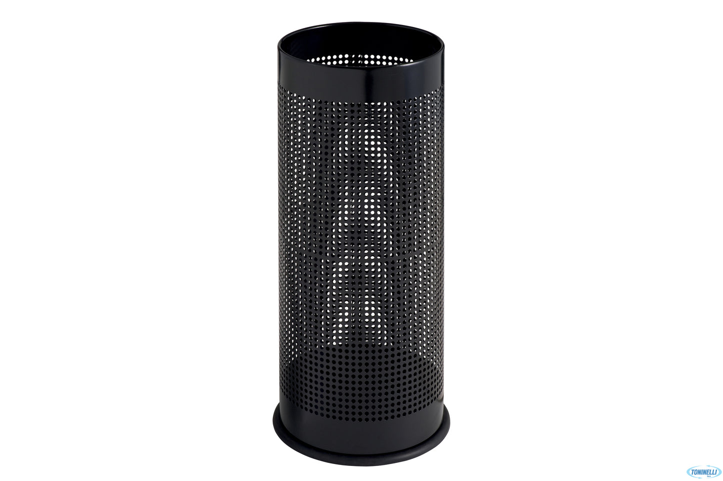 Pluvial-Portaombrelli Perforato Lt.27 Nero Cm.26,5Xh.60 775111