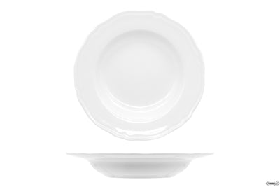 Praga Bianco - Piatto Fondo Cm 23