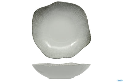 Radius-Piatto Fondo Organic Cm.23 In Porcellana Decorata