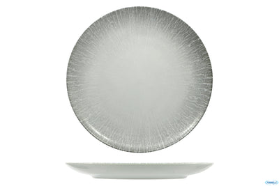 Radius-Piatto Piano Coupe Cm.20,5 In Porcellana Decorata