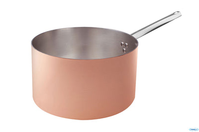 Rame Stagnato Induzione-Casseruola 1Manico Cm.20 Alcu105Pi20