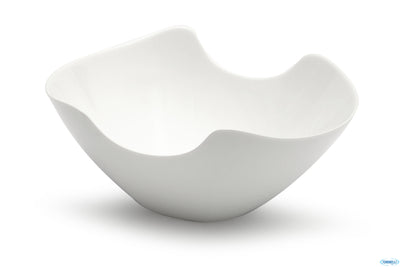 Salenco-Bowl Insalatiera Vetro Bianco Temperato Cm 20