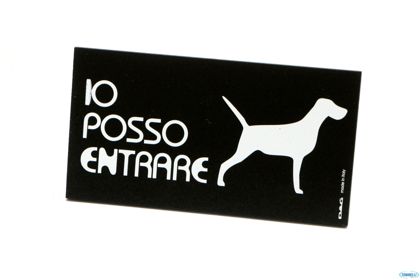 Segnaletica Accesso Cani Cm 8X15