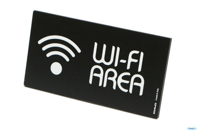 Segnaletica Area Wifi Cm 8X15