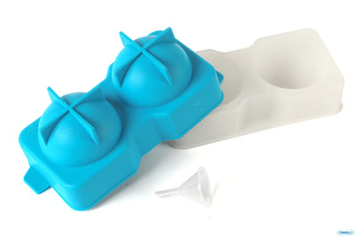 Stampo Silicone 2 Sfere Di Ghiaccio Cm 5,5 4541