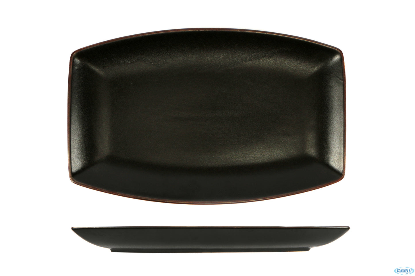 Stromboli-Vassoio Rettangolare Oblungo Cm.32X20 Rh42331-31-Fs1-X