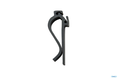 Supporto Porta Tag Con Clip Set Da 6 Pezzi, Colore Nero, Tag Non Inclusa Tag-Hld-Cp