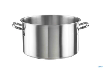 Tender-Casseruola Fonda 2Manici Cm28H16 Lt 9,75 Inox 33900528