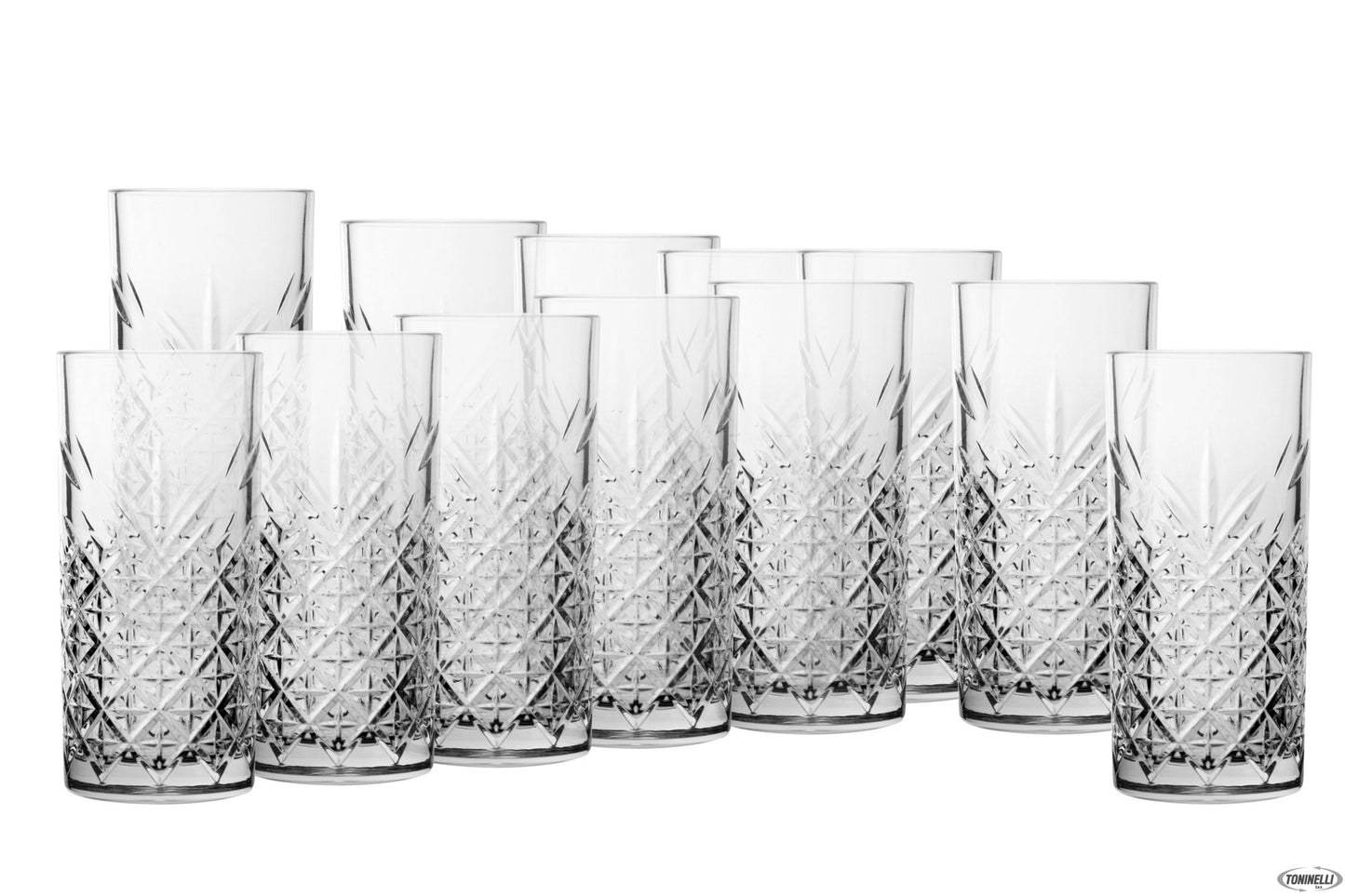 Timeless-Confezione 12 Bicchieri Long Drink Cl.36,5 520205