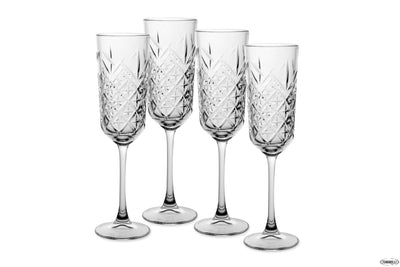 Timeless-Confezione 4 Calici Champagne Cl 17,5 440356
