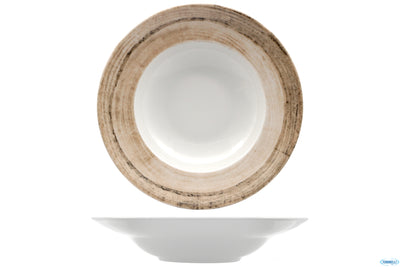 Tree Tabacco-Piatto Pasta Napoli Decorato Cm.26,5 04Z08248