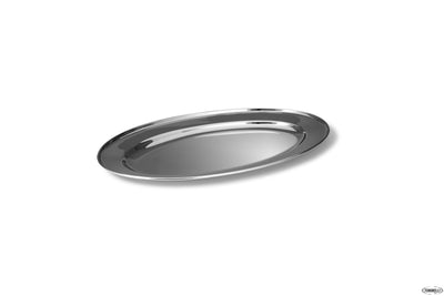 Vassoio Ovale Inox Cm 35X23,5 7095