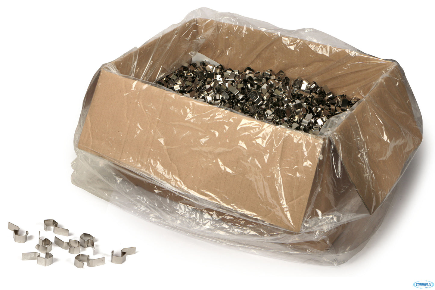 Weck-Cartone 5000 Clips Metalliche 6405